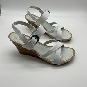 White mt sandals